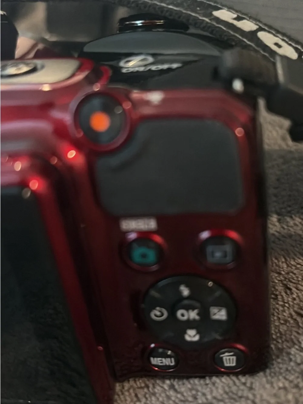 Nikon Red Compact Bridge Camera with 34x Optical Zoom